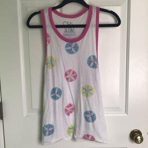 Chaser Sand Dollar Racerback Tank